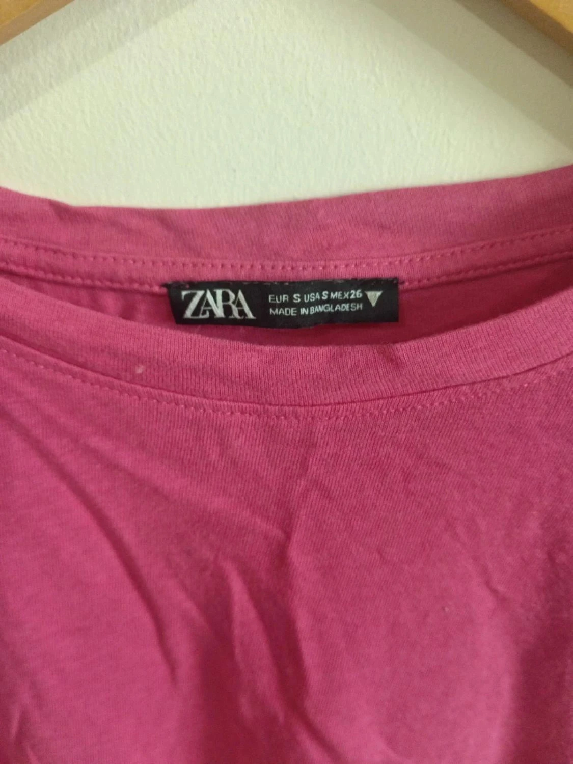 C142 fuchsia Zara t-shirt S – photo 2